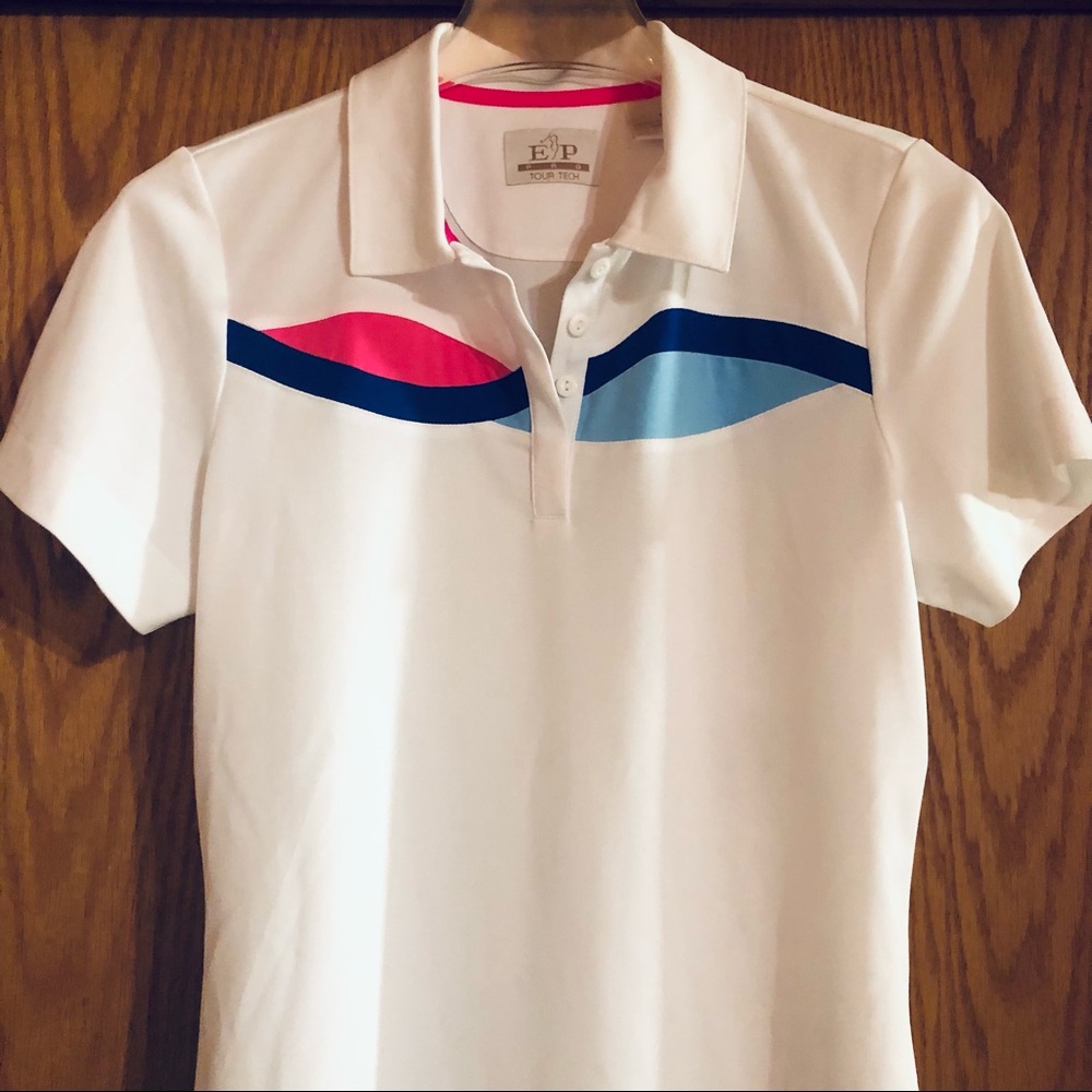 NWT EP Pro Sugar Rush Polo Golf Shirt M - Picture 4 of 10